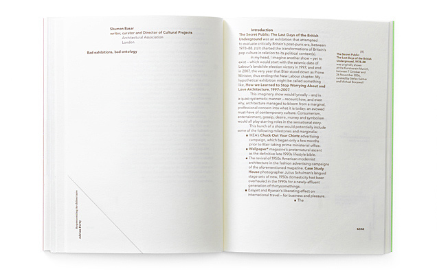 Representing Architecture